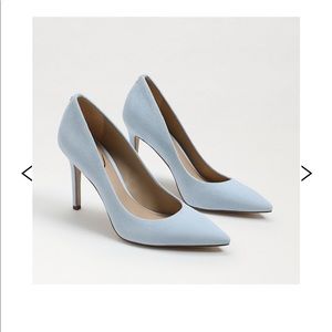 Sam Edelman Hazel Heels- Rivera Blue Suede